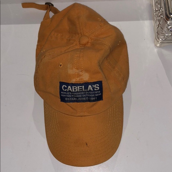cabela's orange hat